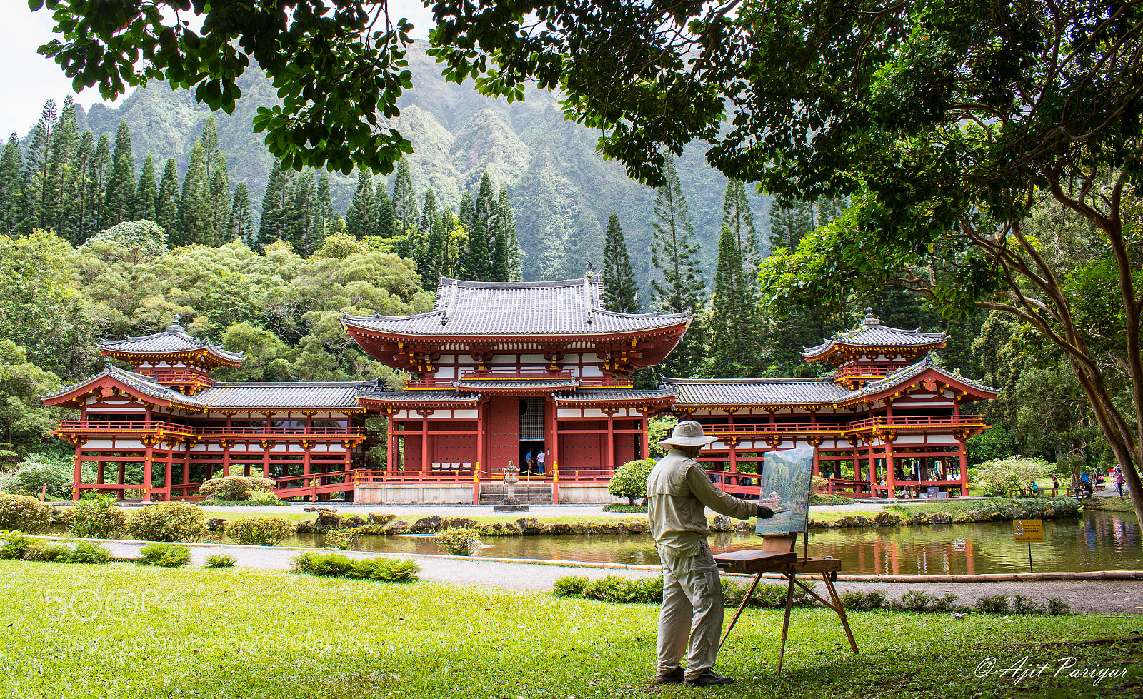 Nikon D7500 sample photo. Byodo in temple , hawaii photography