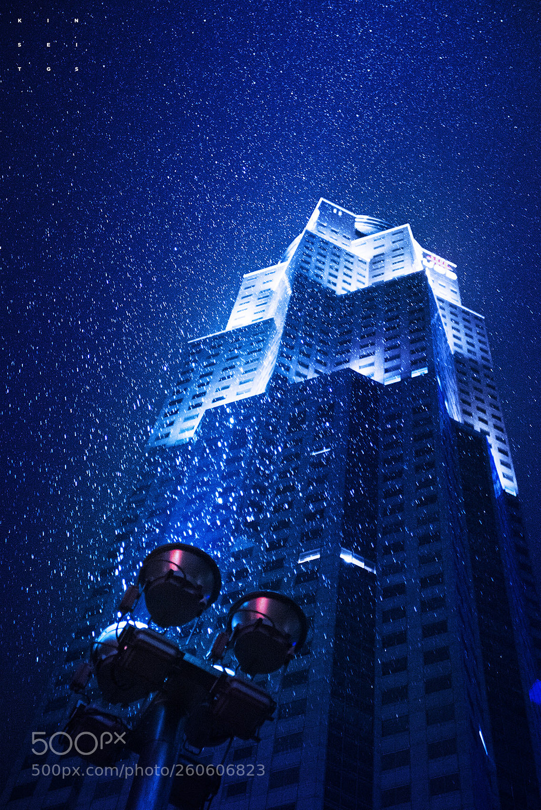 Nikon D800E sample photo. Blue rain @ oub tower photography