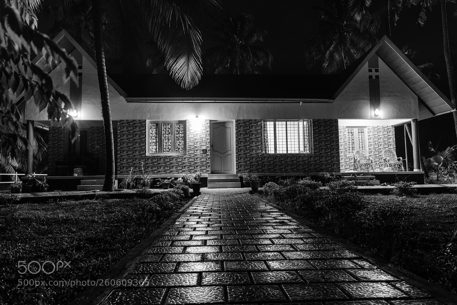 Nikon D750 sample photo. Scary house photography