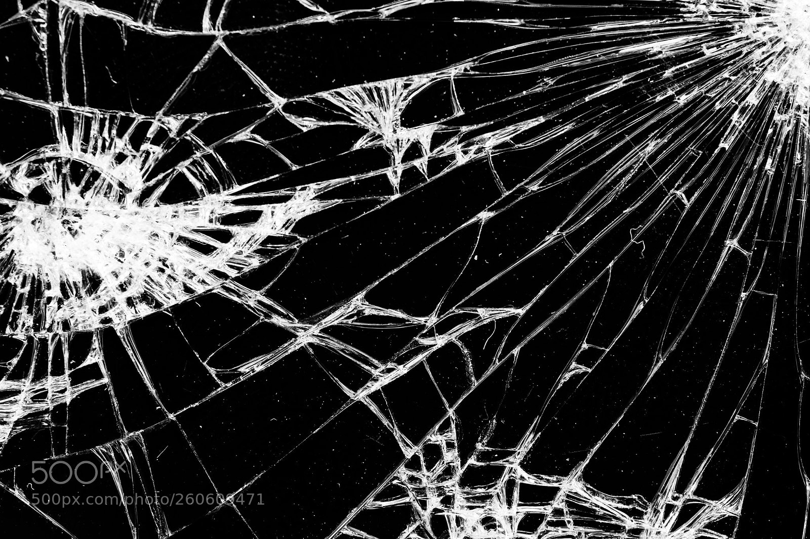 Nikon D850 sample photo. Cracked glass photography
