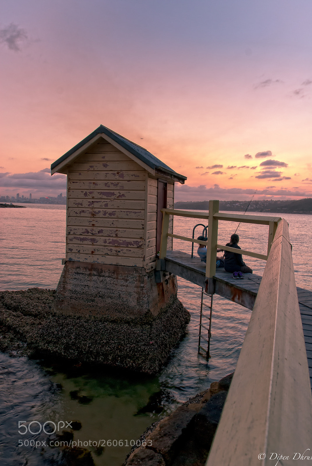 Nikon D200 sample photo. Sunsets at watson's bay photography