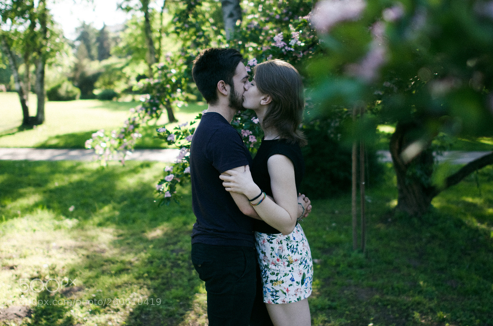 Nikon D5100 sample photo. Lovers photography