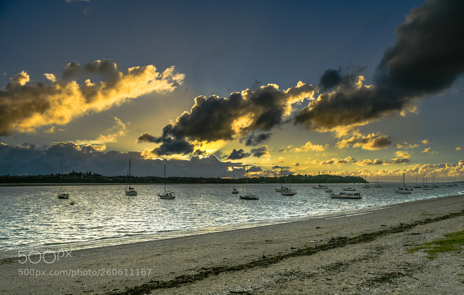 Nikon D500 sample photo. Sunset after rain photography