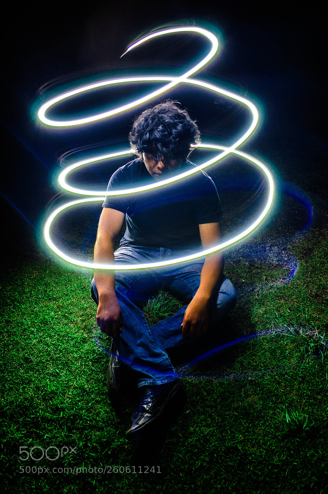 Nikon D3200 sample photo. Lightpainting photography