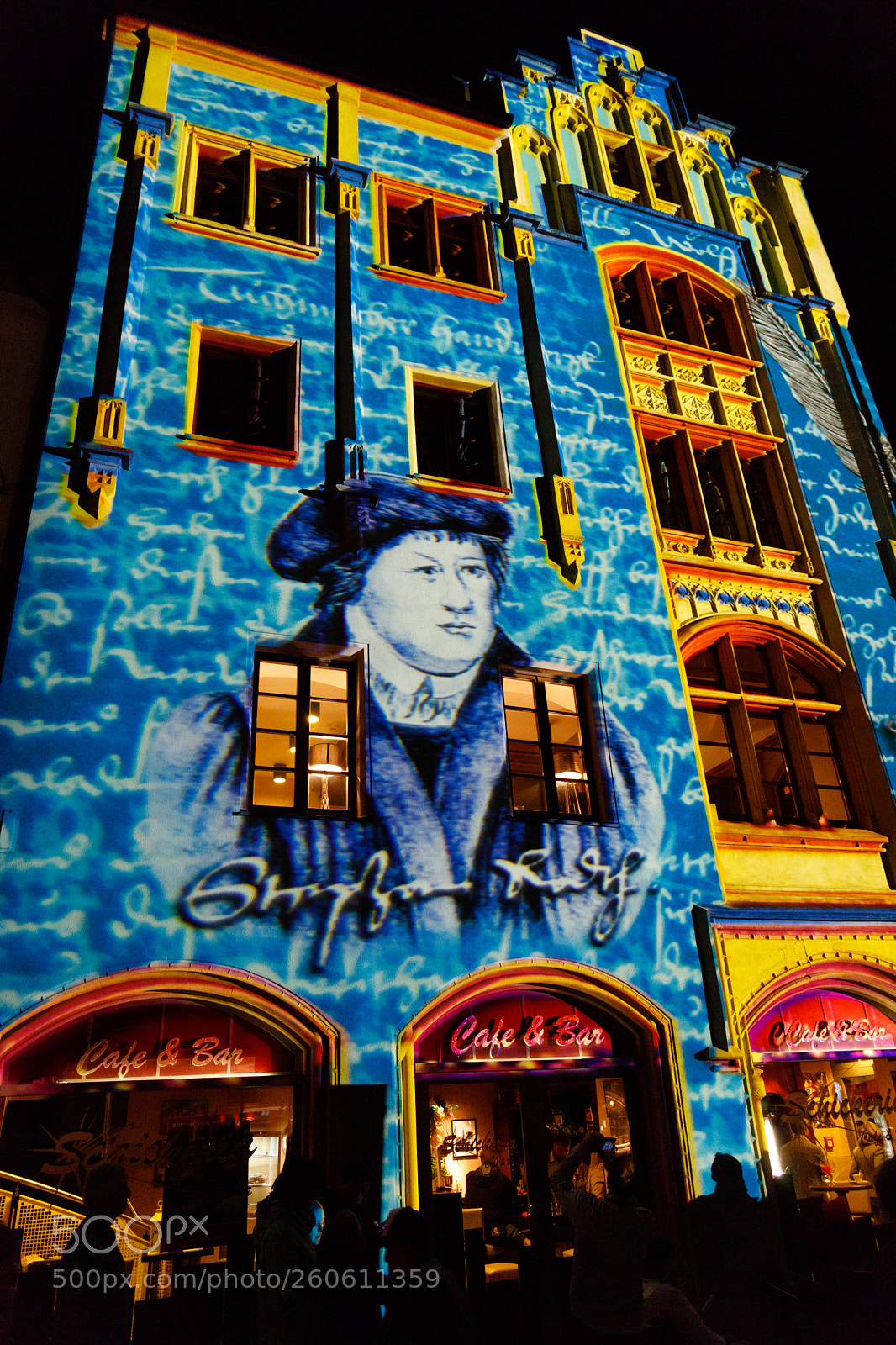 Canon EOS 6D Mark II sample photo. Zwickau 900 years lights photography