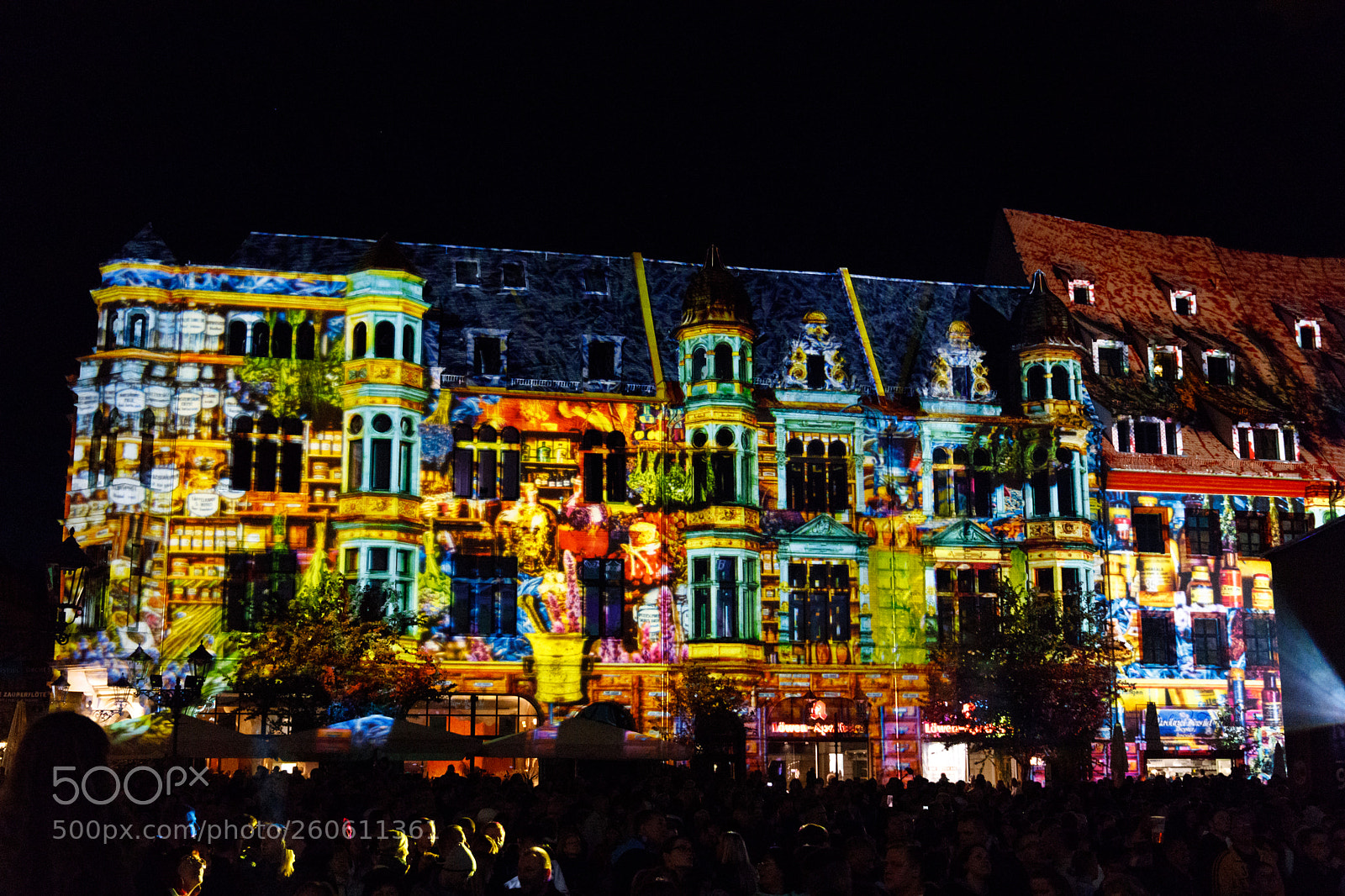 Canon EOS 6D Mark II sample photo. Zwickau 900 years lights photography