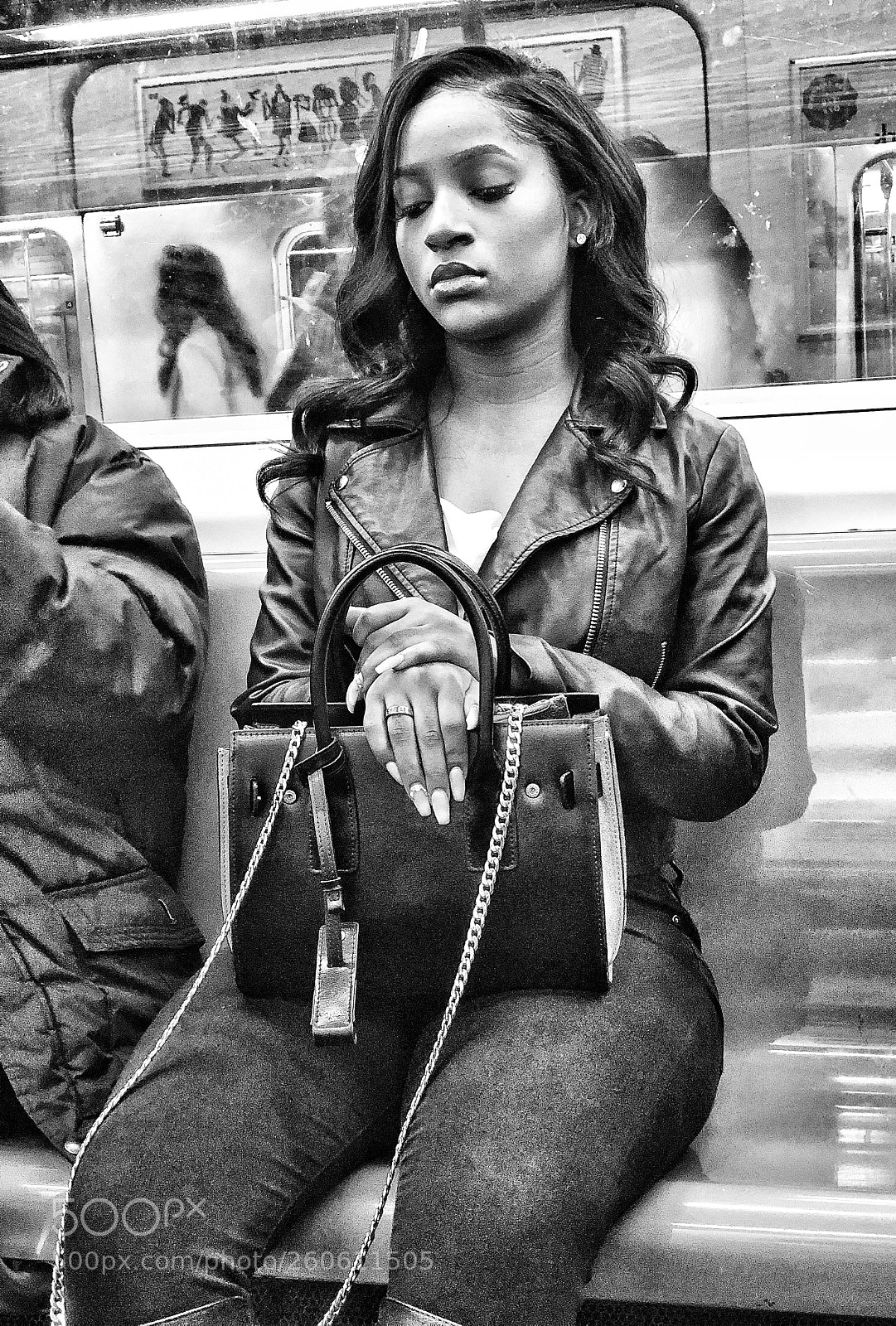 Apple iPhone X sample photo. Subway ride. nyc. photography