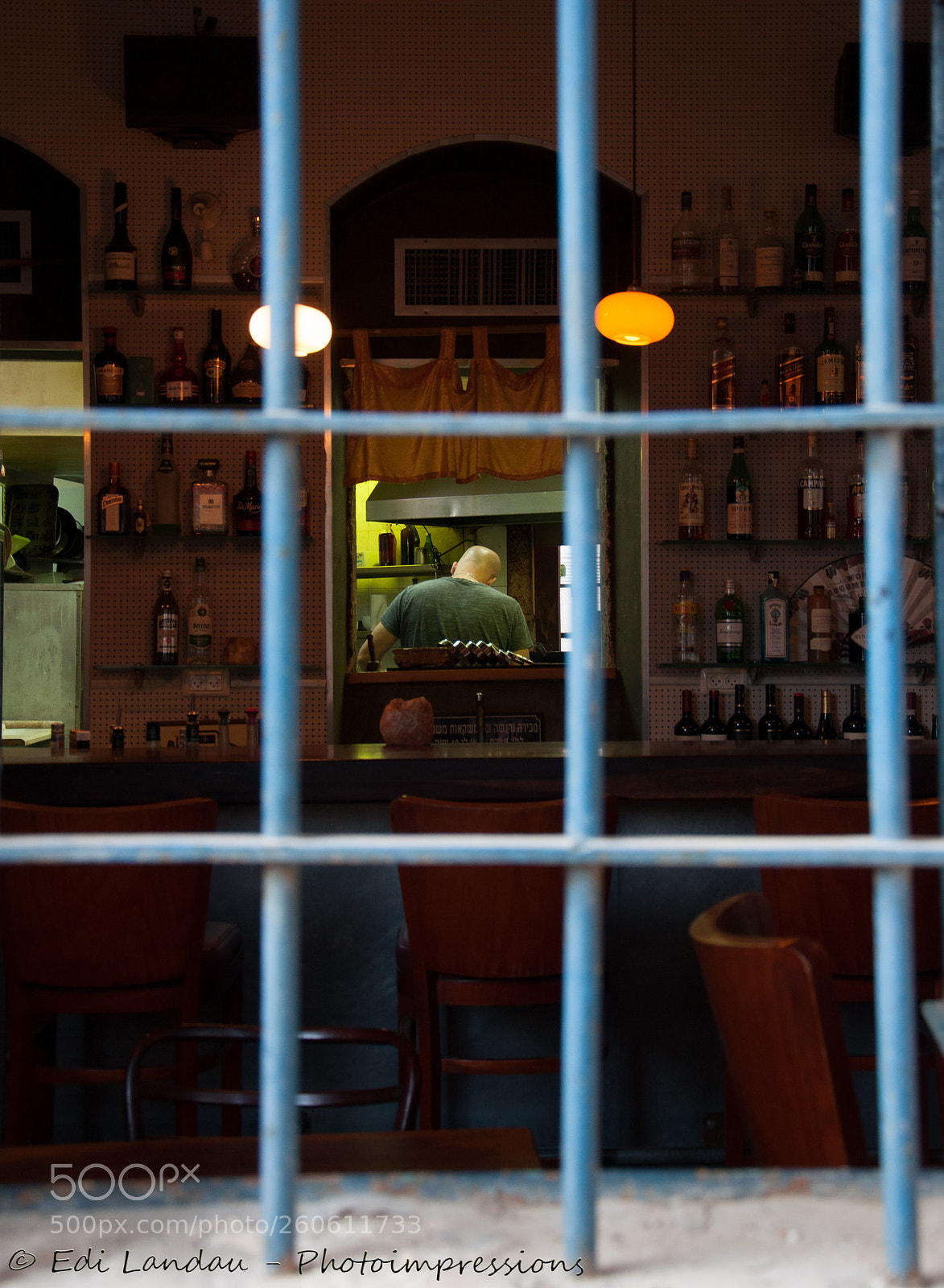 Nikon D5000 sample photo. Bar behind bars photography