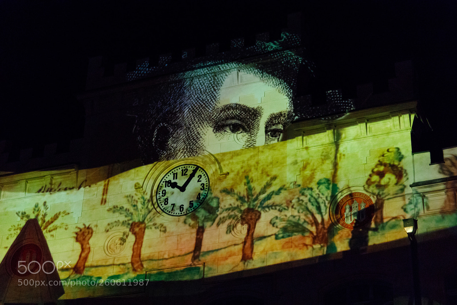 Canon EOS 6D Mark II sample photo. Zwickau 900 years lights photography