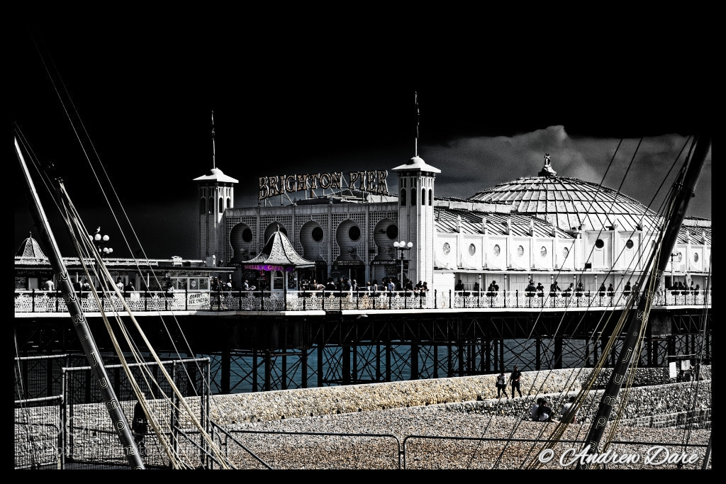 Nikon D810 sample photo. Brighton pier photography