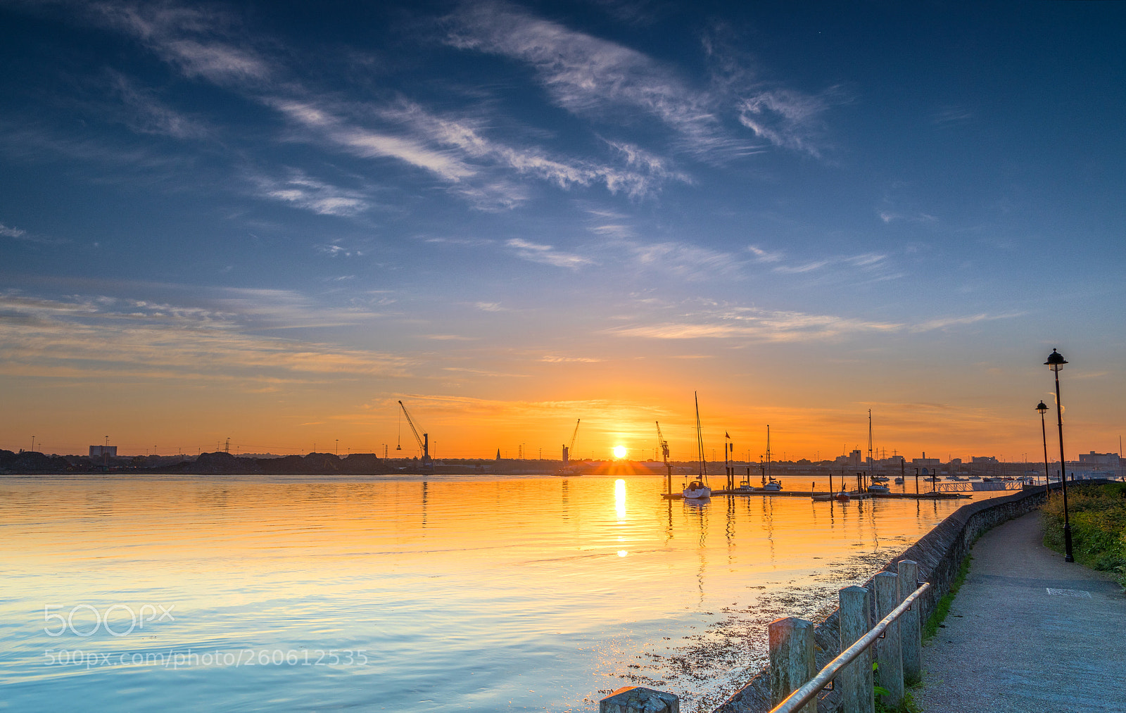 Canon EOS 5D Mark IV sample photo. Marchwood sunrise photography