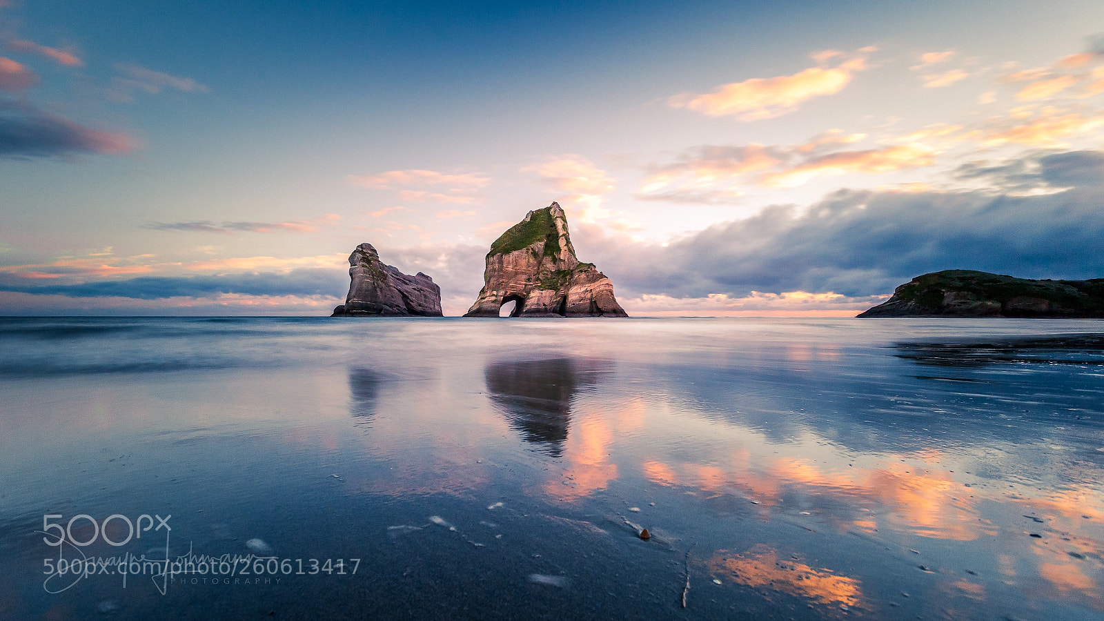 Canon EOS 6D sample photo. Wharariki sunrise photography