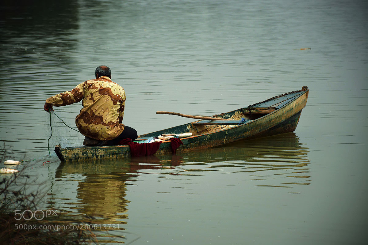 Nikon D7100 sample photo. Fisherman photography