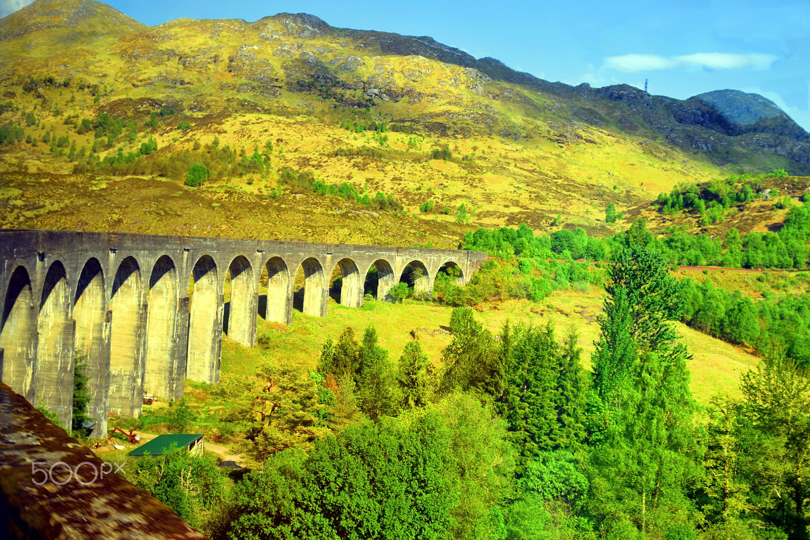 Nikon D5300 sample photo. Glenfinnan viaduct scotland photography