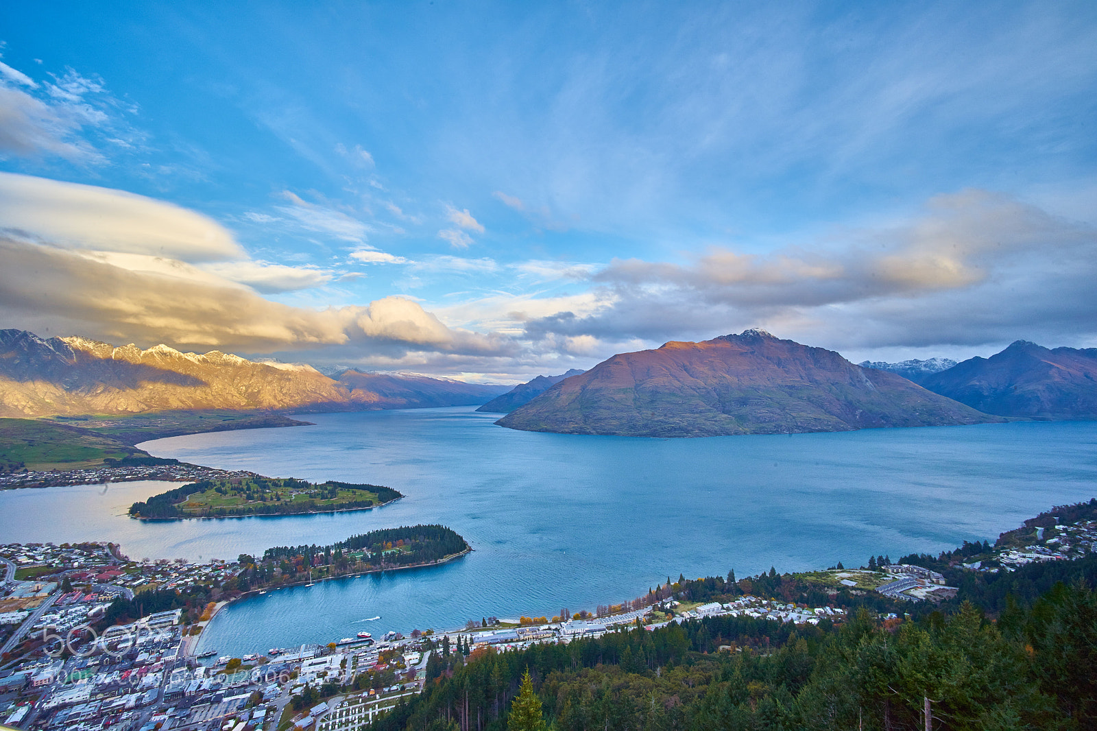 Sony a7 II sample photo. Skyline of queenstown photography