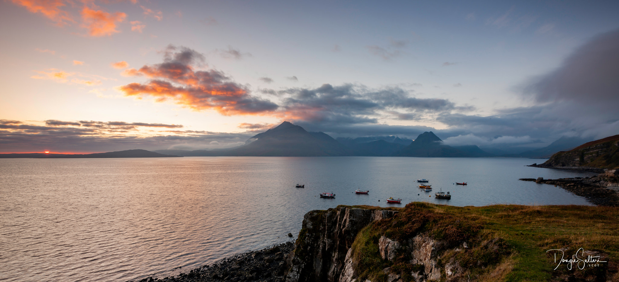 Canon EOS-1Ds Mark III sample photo. Elgol's fleet... photography