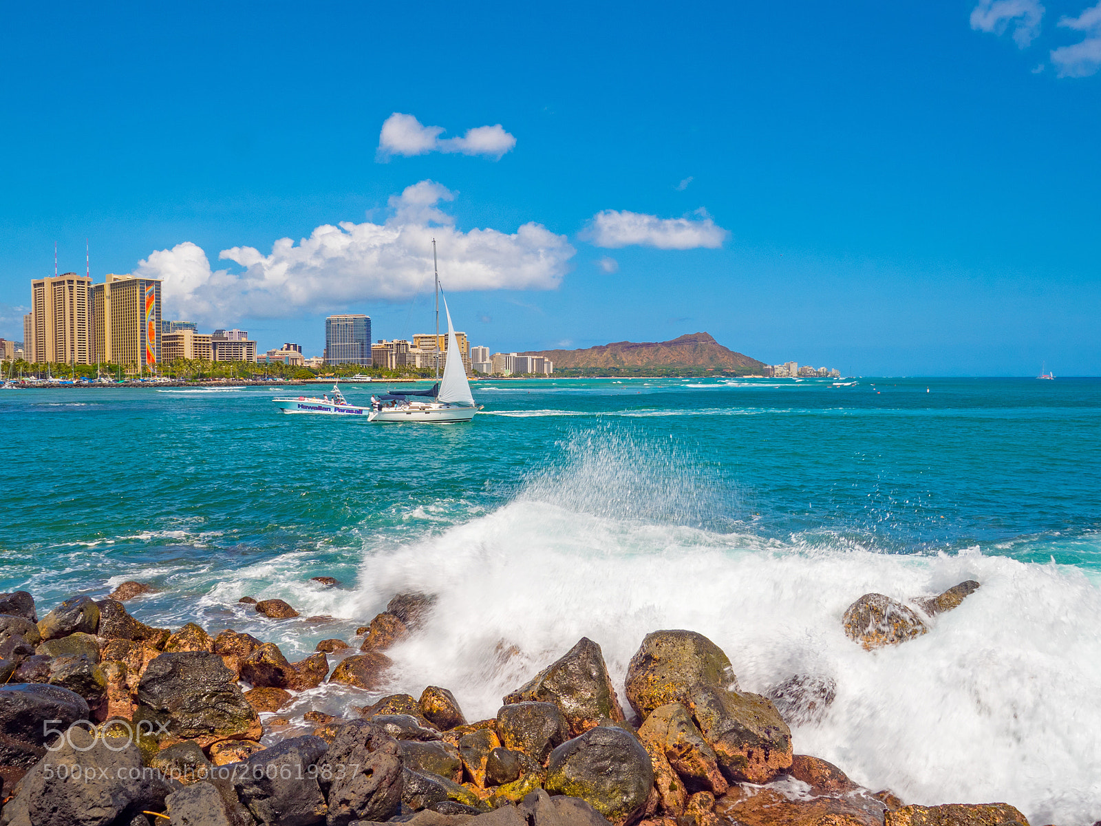 Olympus OM-D E-M5 II sample photo. Diamond head, oahu hawaii photography