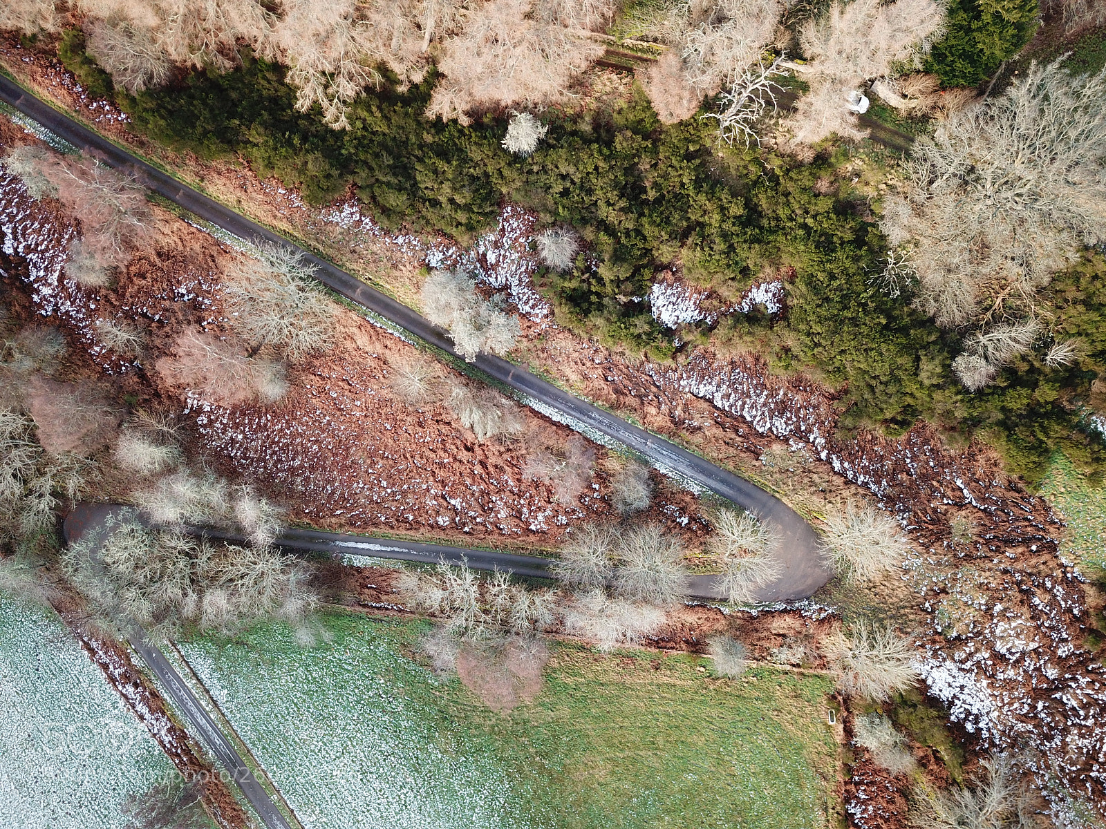 DJI FC220 sample photo. Winter. photography