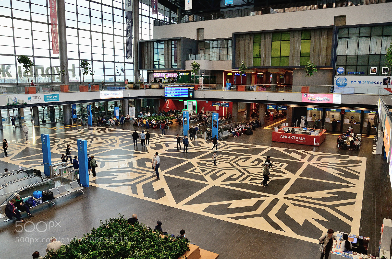 Nikon D5100 sample photo. Astana nurly jol railway photography