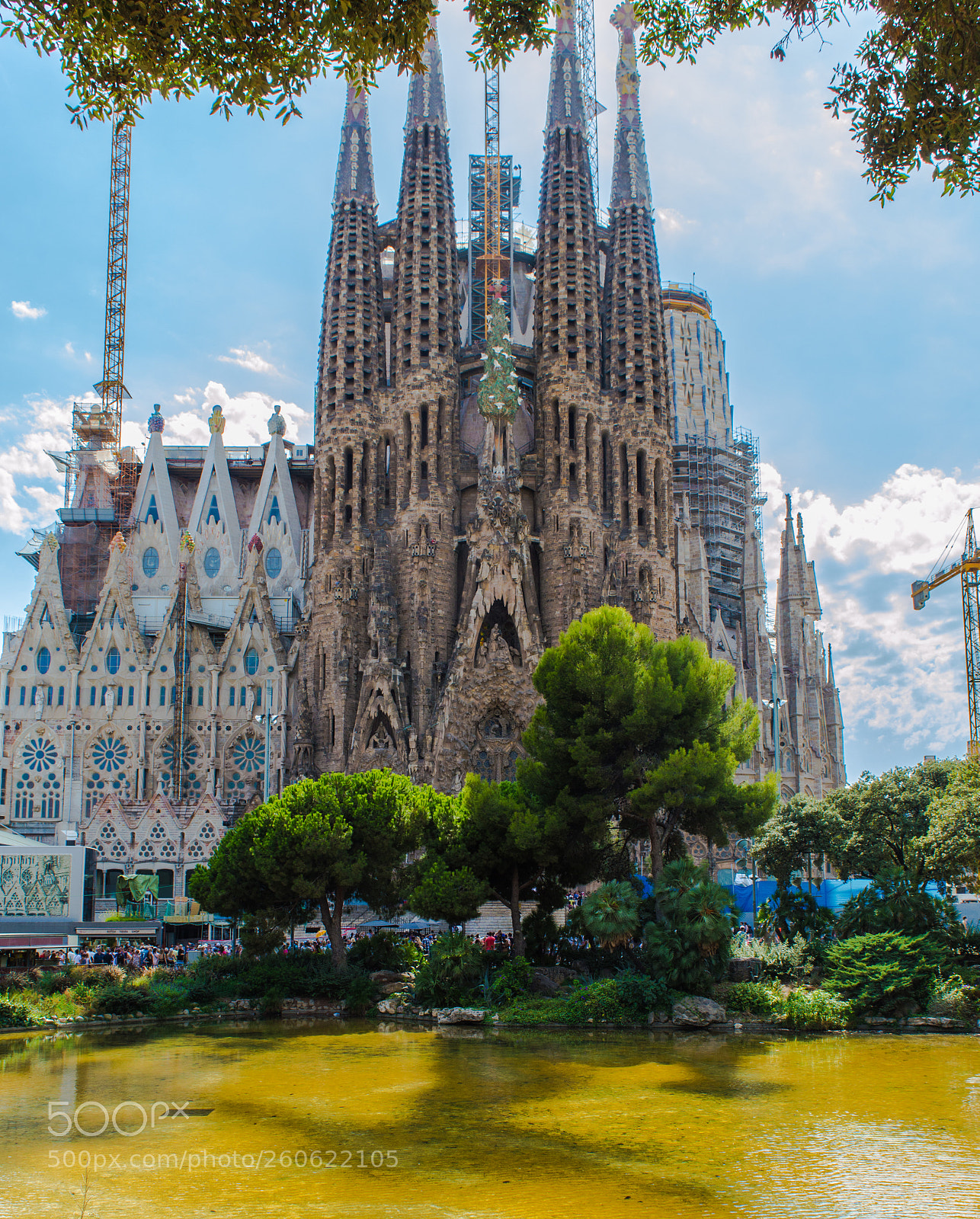 Nikon D3200 sample photo. Sagrada familia photography