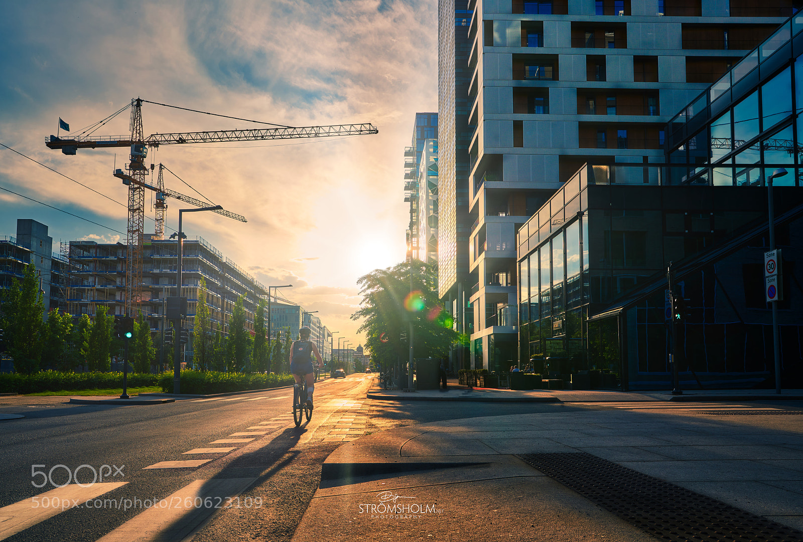 Sony a7R III sample photo. Bike in the city photography