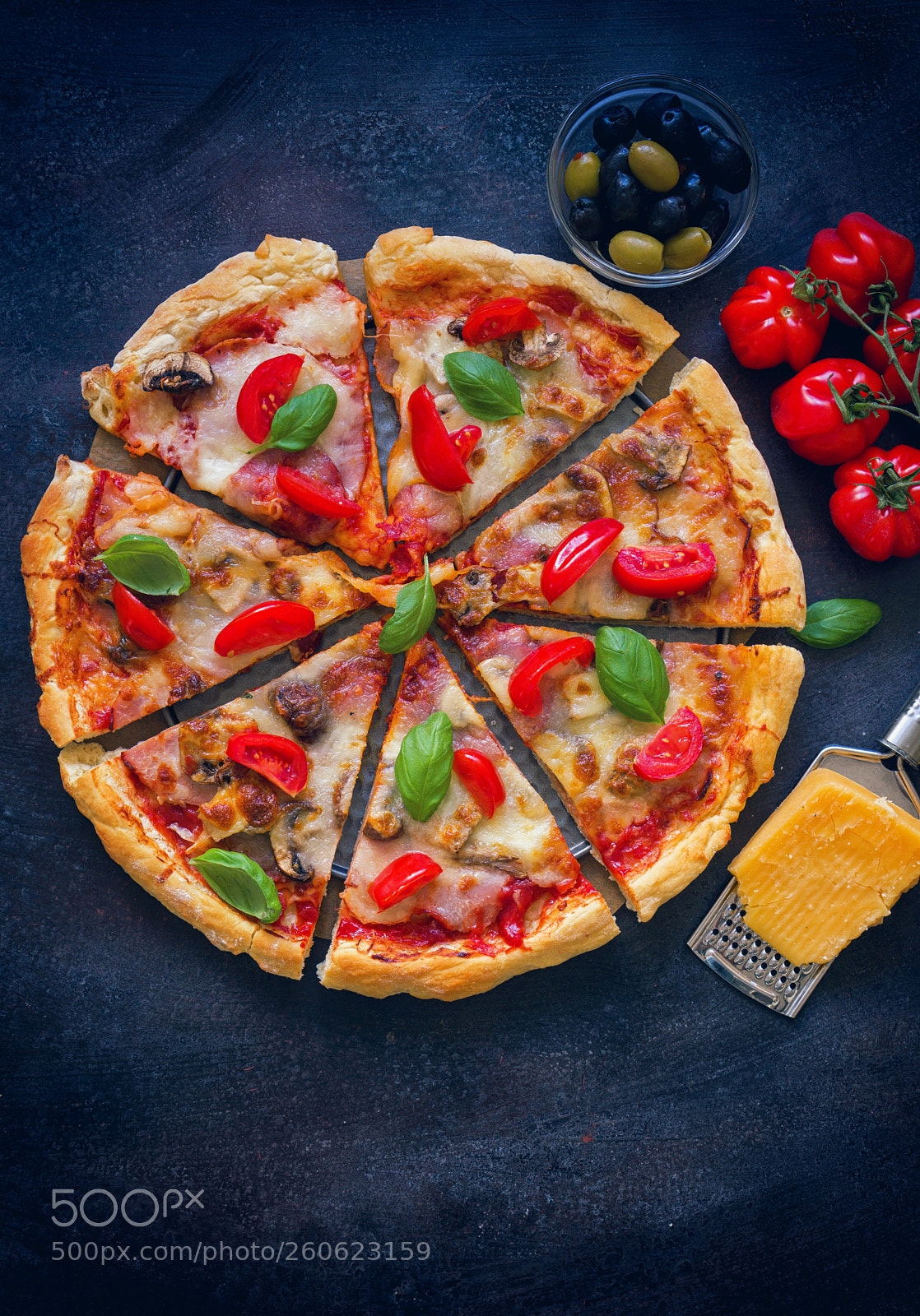 Sony a6300 sample photo. Fresh homemade pizza photography