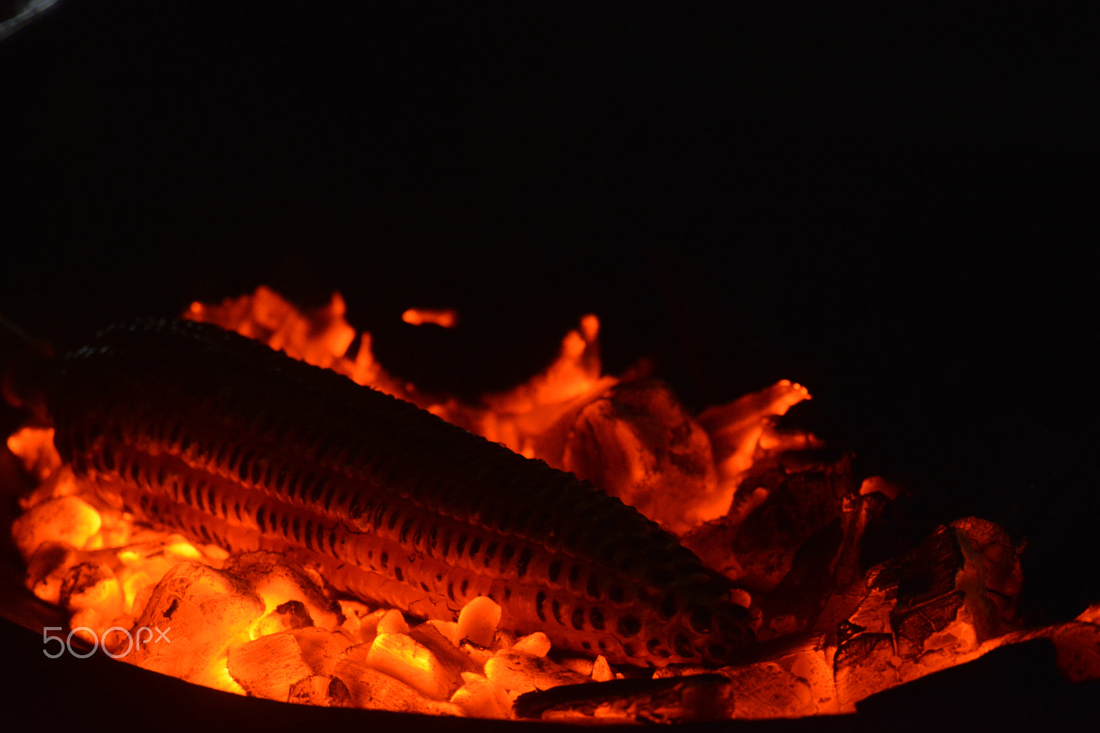 Nikon D5200 sample photo. Roasting corn.jpg photography