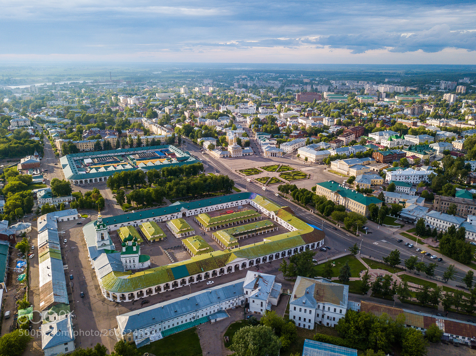 DJI FC220 sample photo. Old kostroma photography