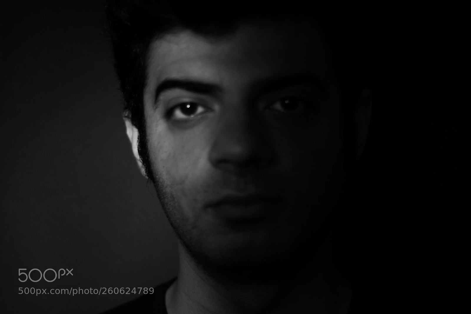 Nikon D5300 sample photo. Light vs black photography