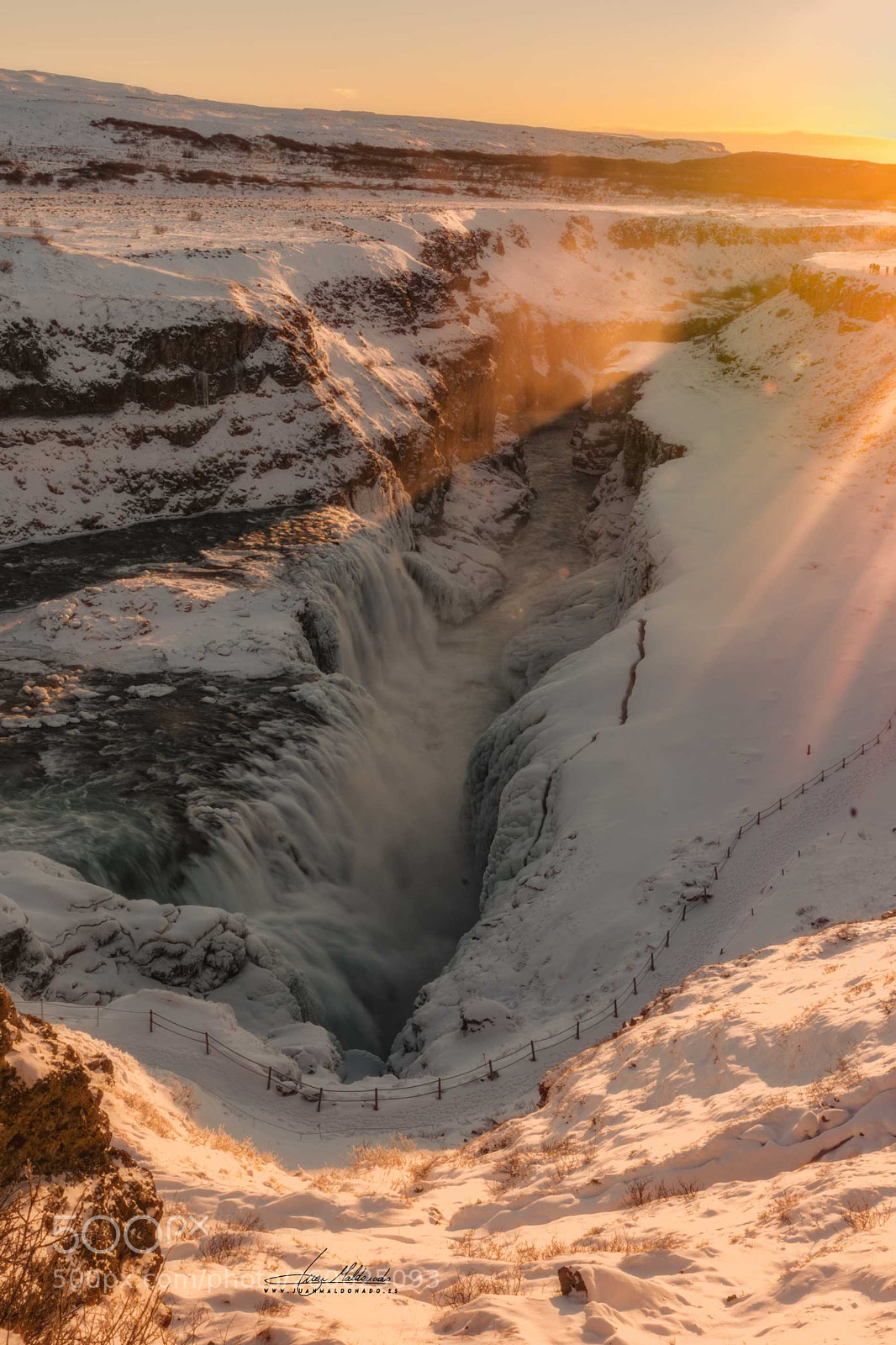 Nikon D7200 sample photo. Gullfoss photography