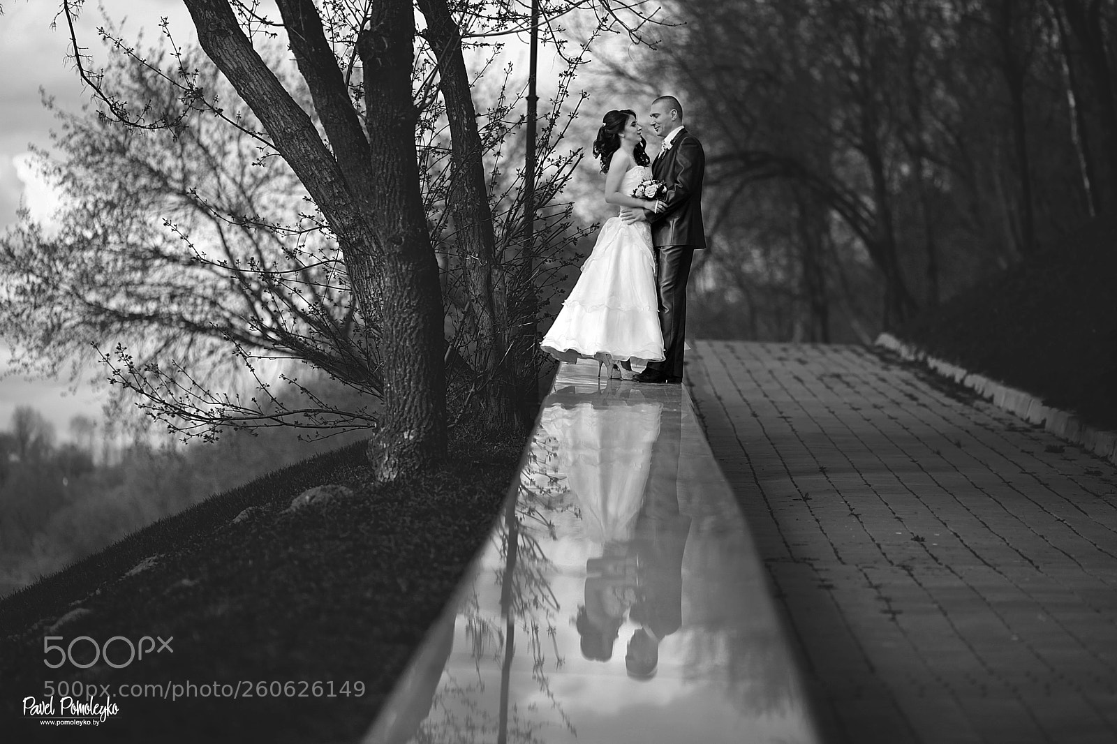 Canon EOS 5D Mark II sample photo. Wedding couple in the photography
