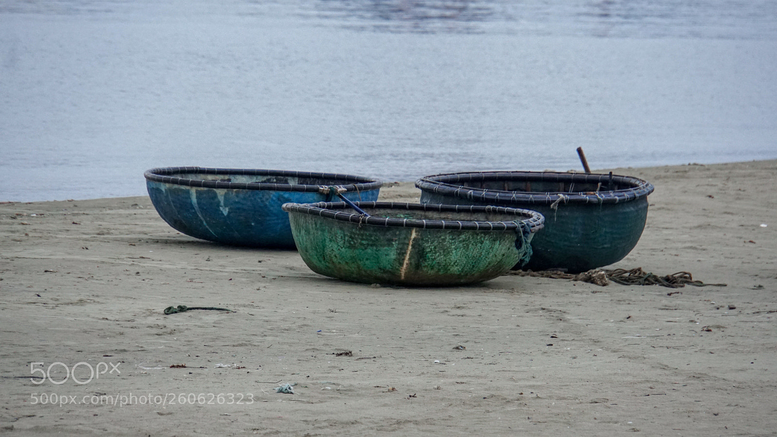 Sony a6000 sample photo. Thuyền thúng photography