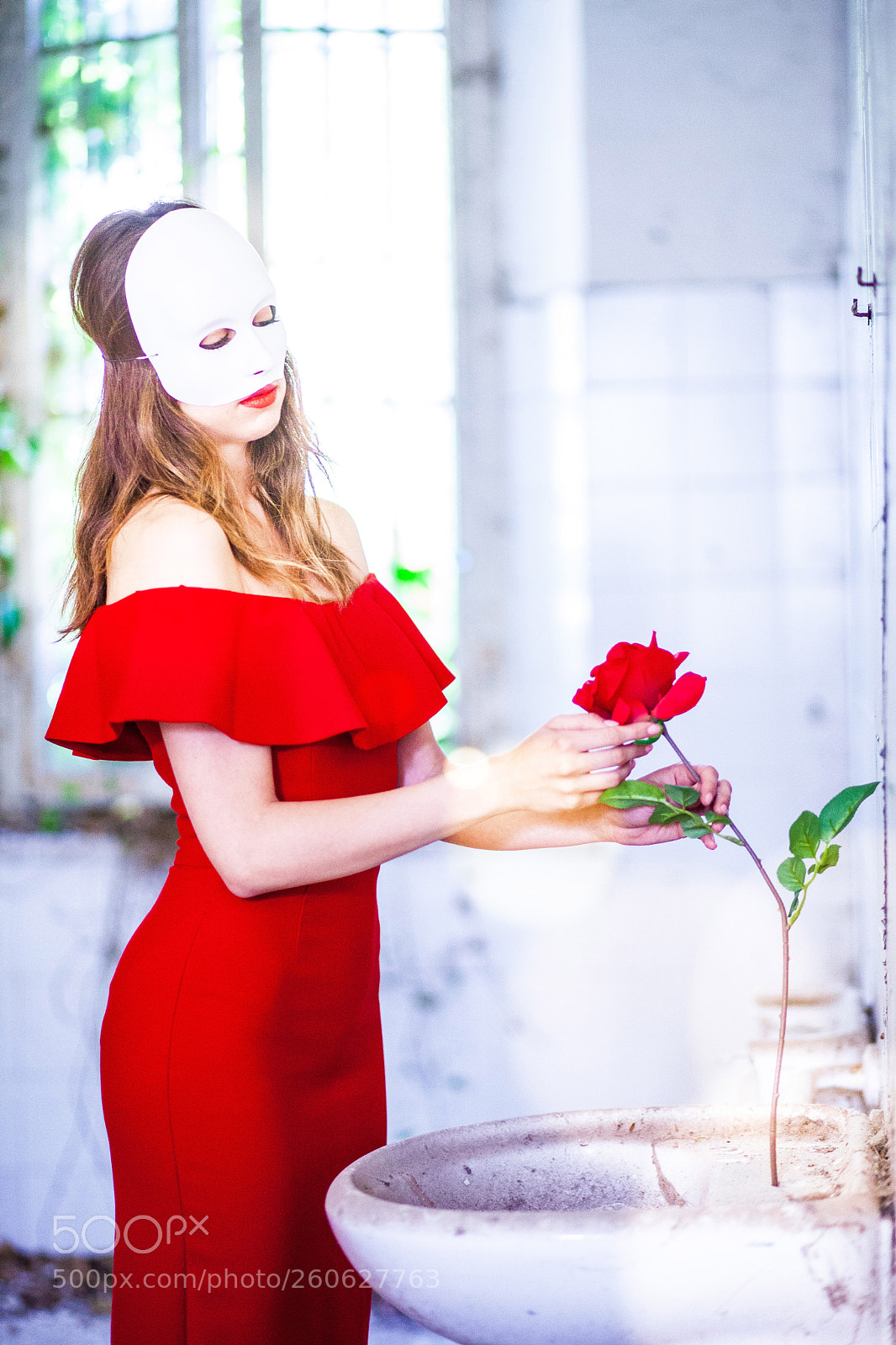 Canon EOS 5D Mark II sample photo. Redflower photography