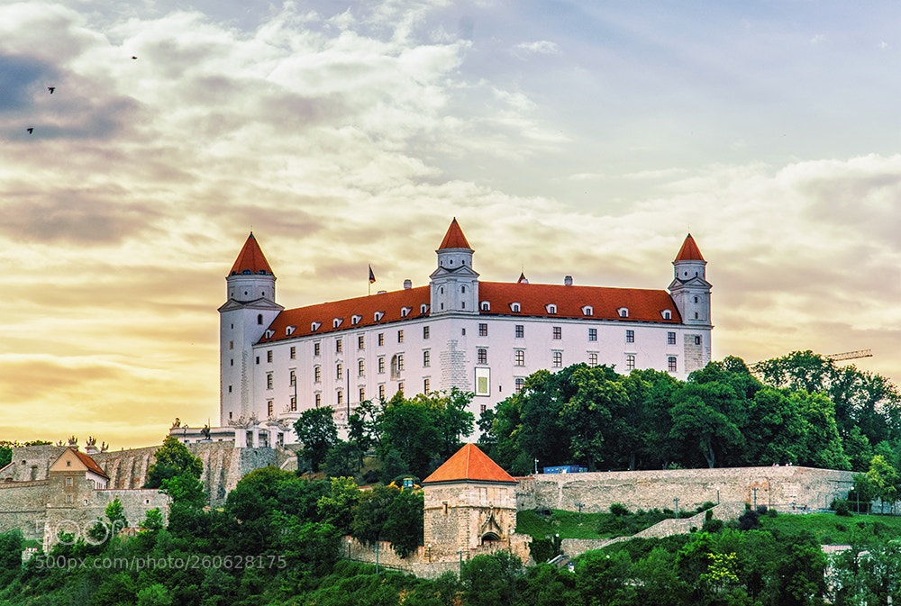Nikon D5300 sample photo. Bratislava castle photography
