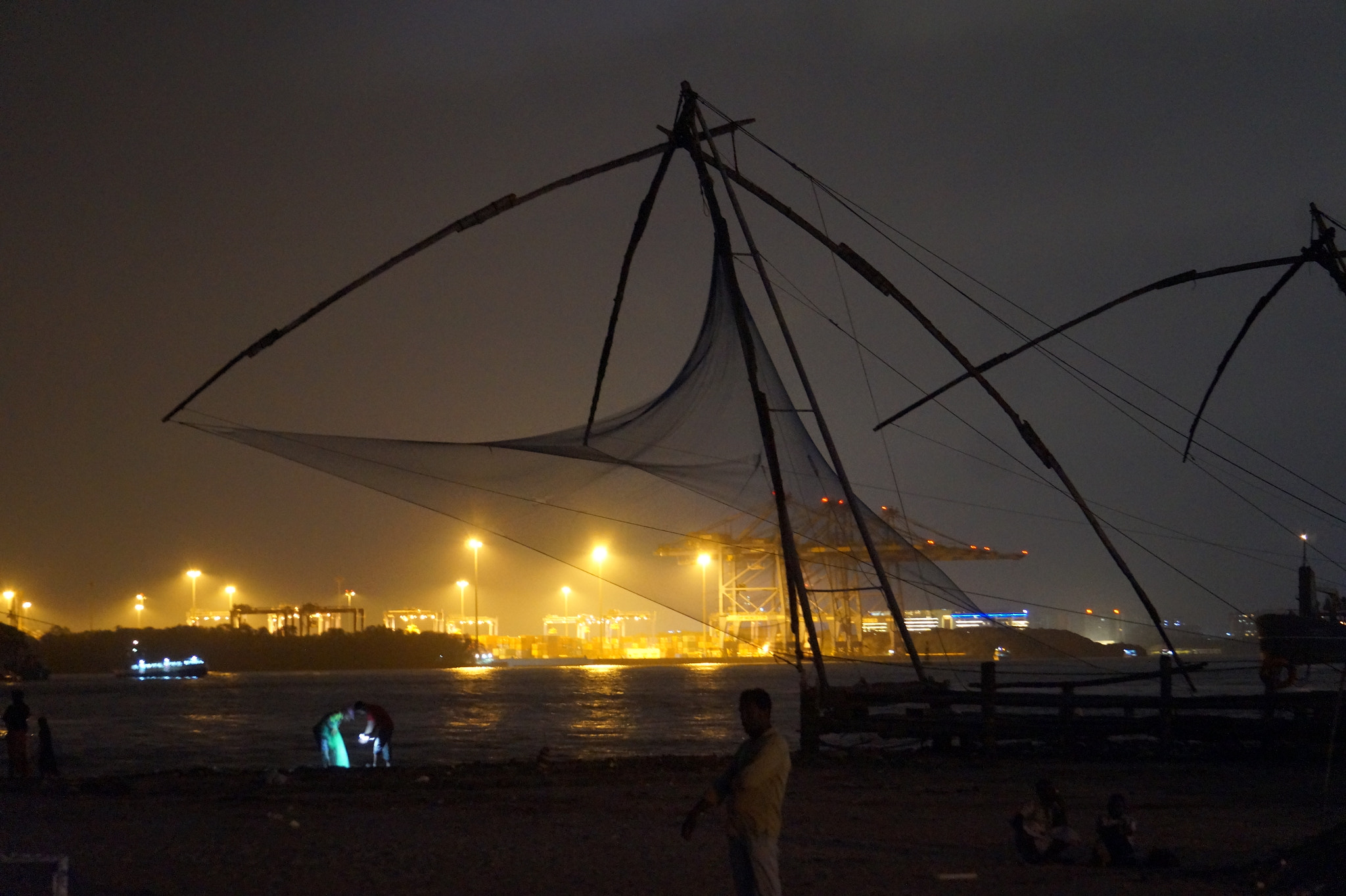 Sony Alpha a3500 sample photo. Fort kochi beach photography