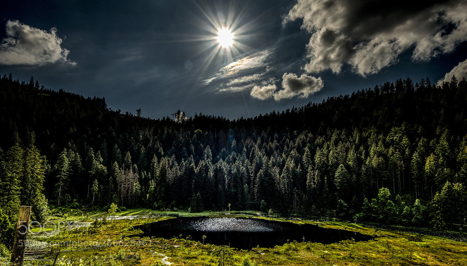 Nikon D500 sample photo. Mystic lake - evening photography