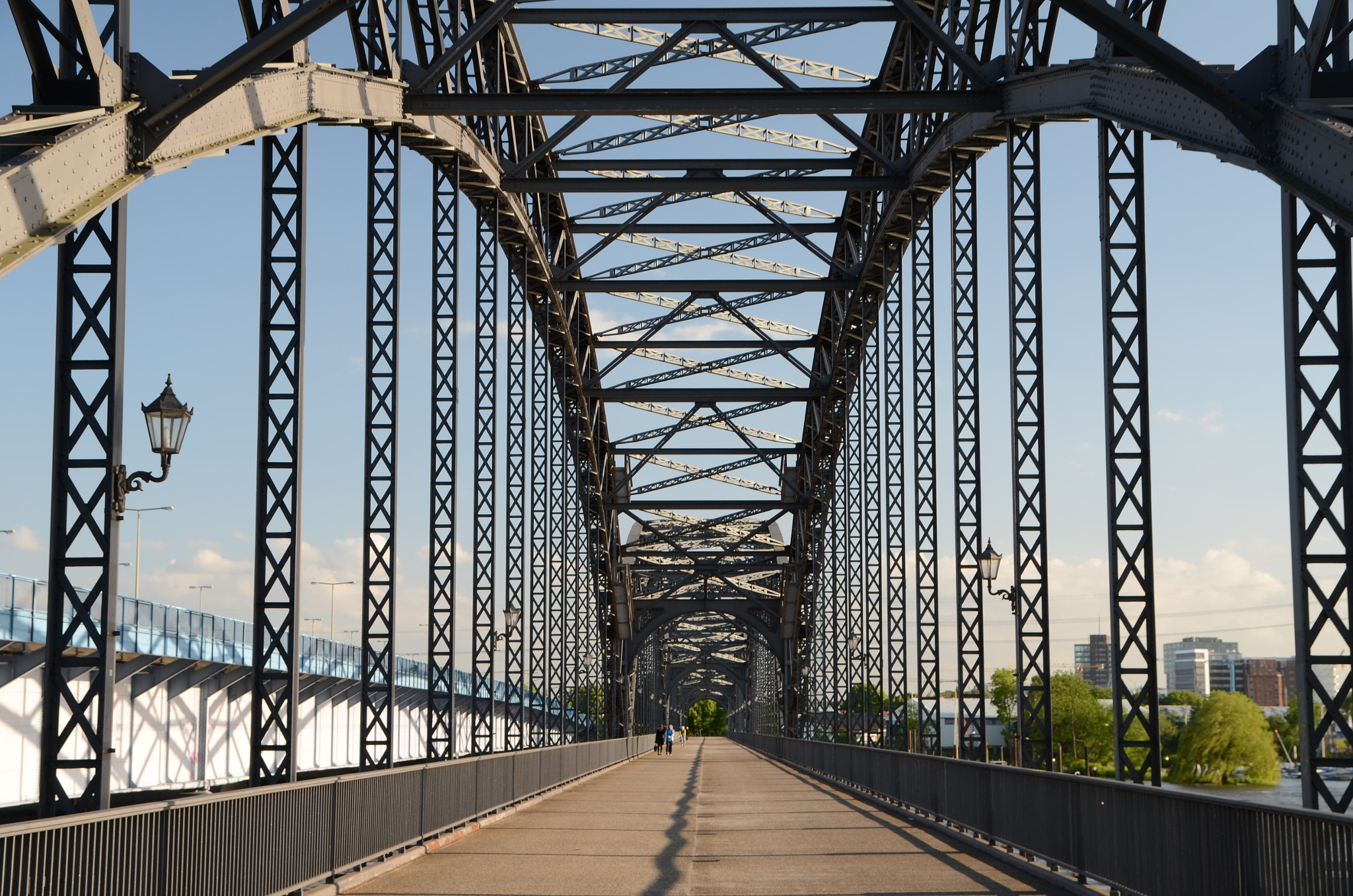 Nikon D5100 + Sigma 17-70mm F2.8-4 DC Macro OS HSM sample photo. Old harburg elbe bridge photography