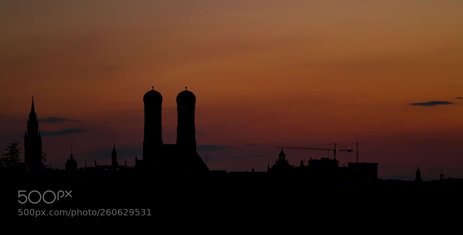 Canon EOS 80D sample photo. Munich skyline photography