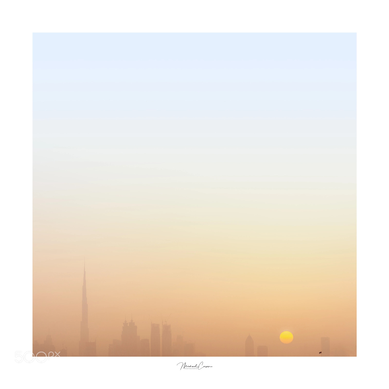 Canon EOS 5D Mark IV sample photo. Dubai haze photography