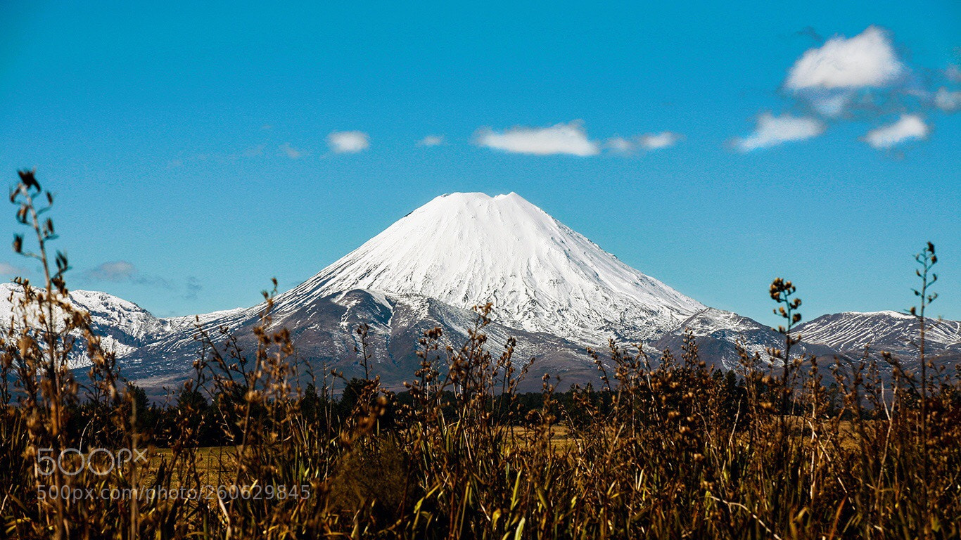 Canon EOS 5D sample photo. Mt ngauruhoe photography