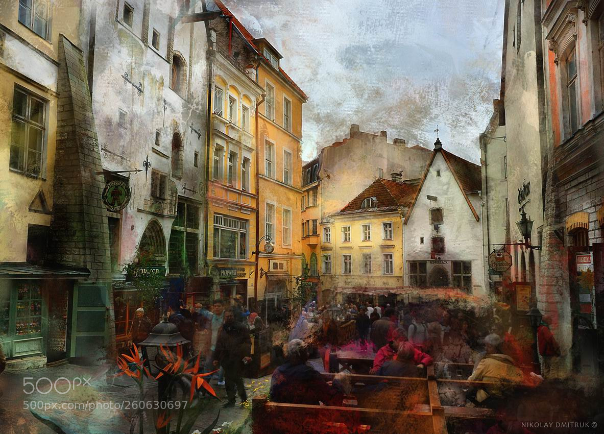 Sony a6000 sample photo. Tallinn. the first day photography