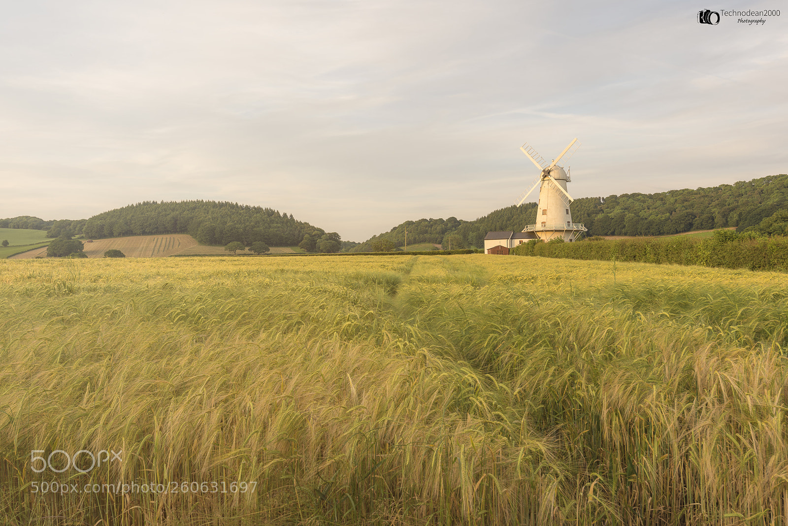 Nikon D810 sample photo. Llancayo windmill, usk valley photography