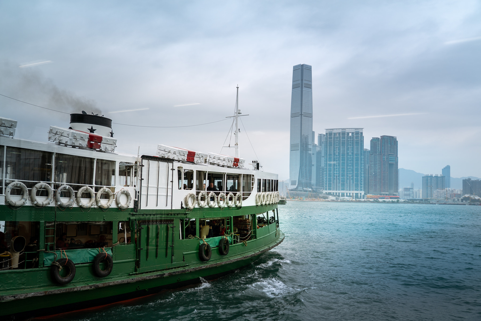 Sony a7S II sample photo. Victoria harbour, hong kong photography