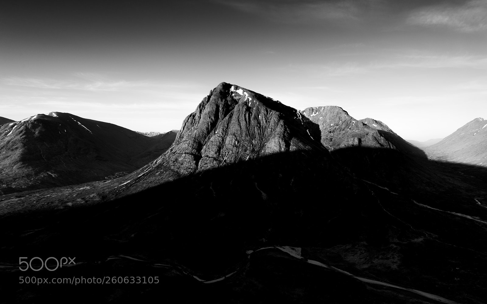 Nikon D610 sample photo. Black and white sunrise photography