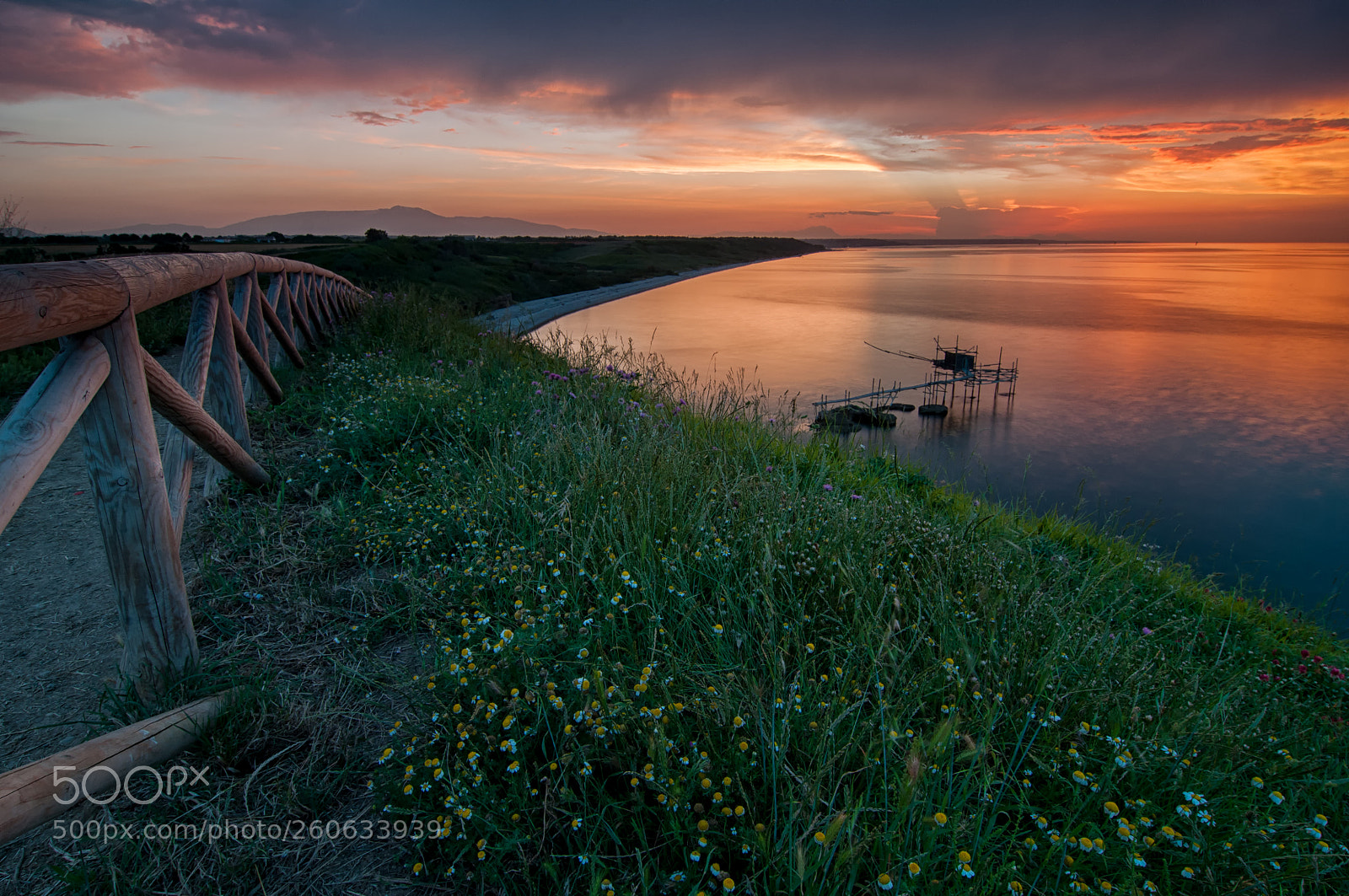 Nikon D90 sample photo. Sunset on punta aderci photography