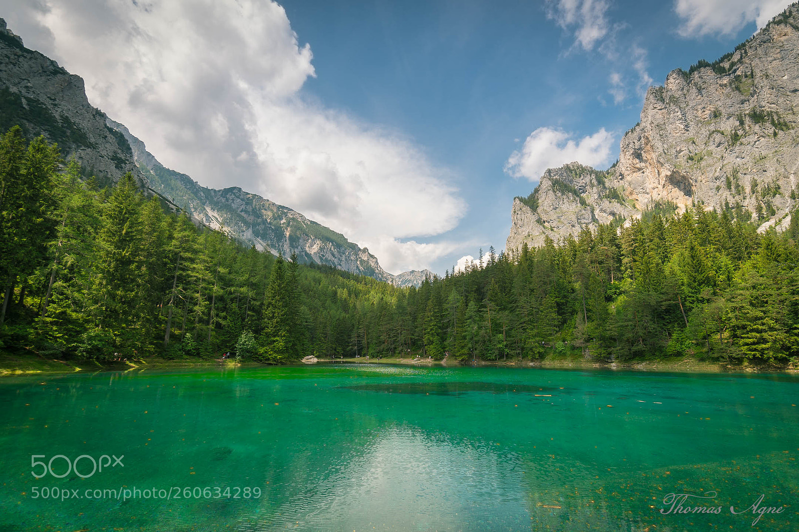 Sony a6300 sample photo. Green lake in styria photography