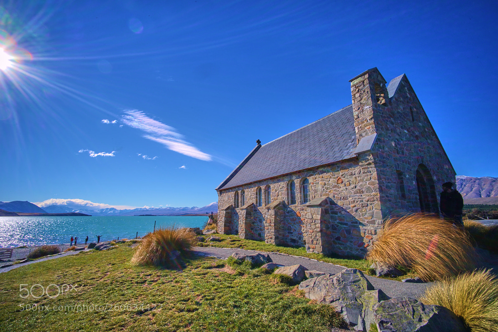 Sony a7 II sample photo. Church of lake tekapu photography