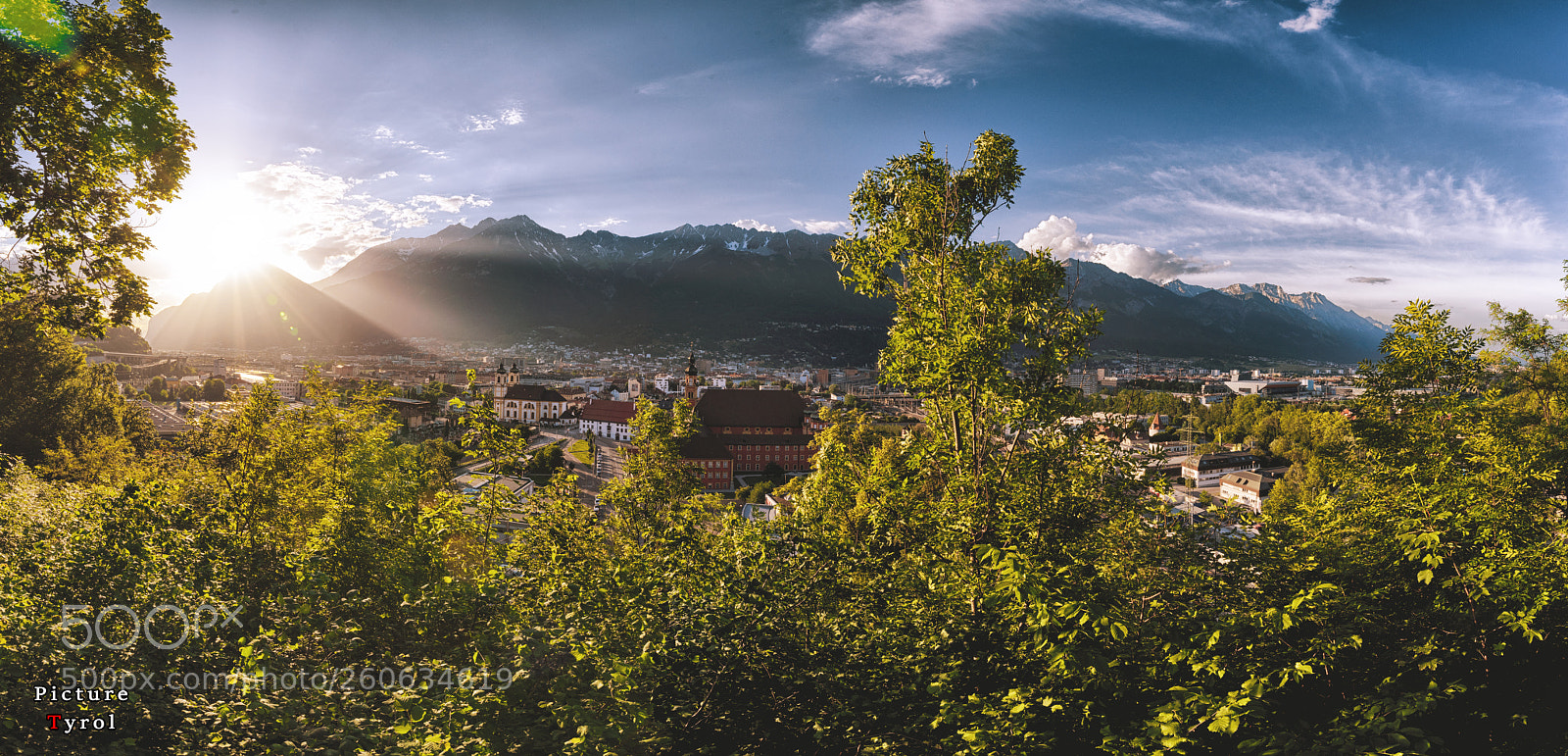 Nikon D750 sample photo. Sonnenuntergang innsbruck photography
