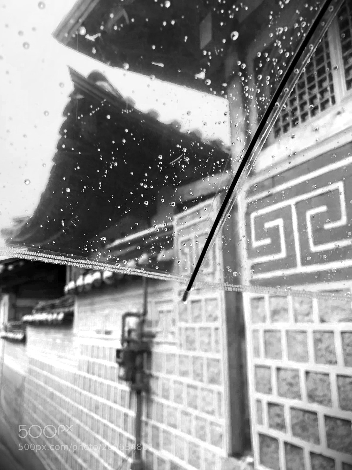 Apple iPhone X sample photo. Bukchon hanok village photography