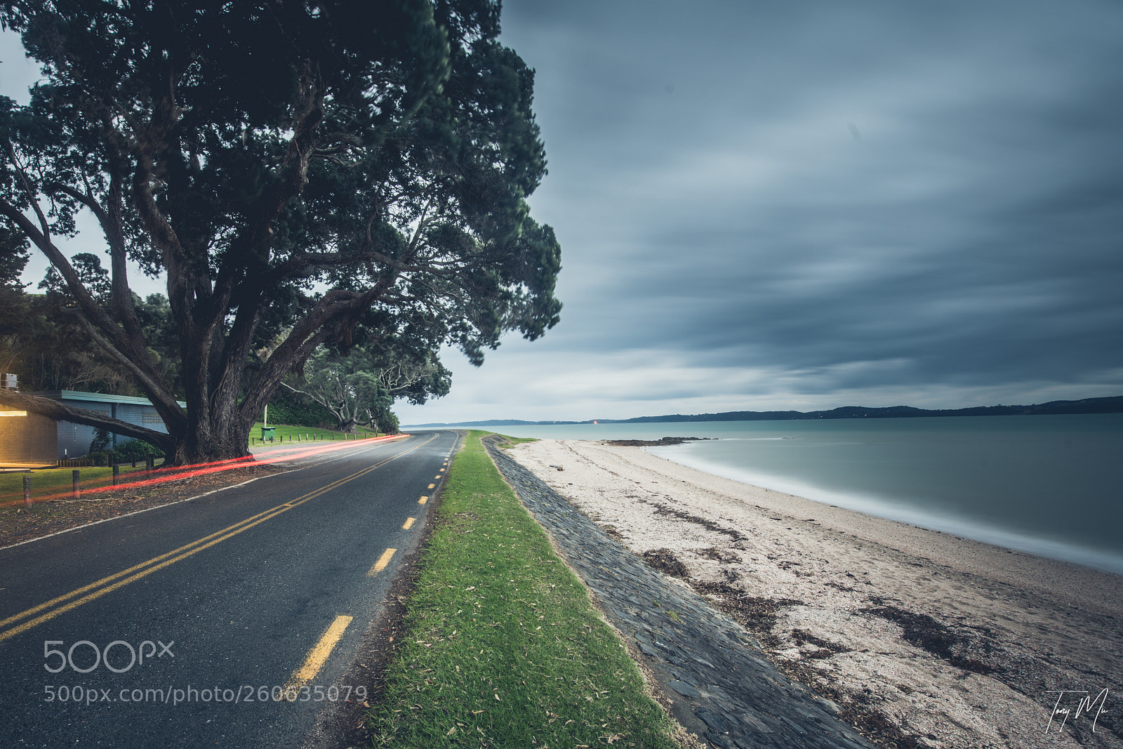 Nikon D850 sample photo. Beach road  photography